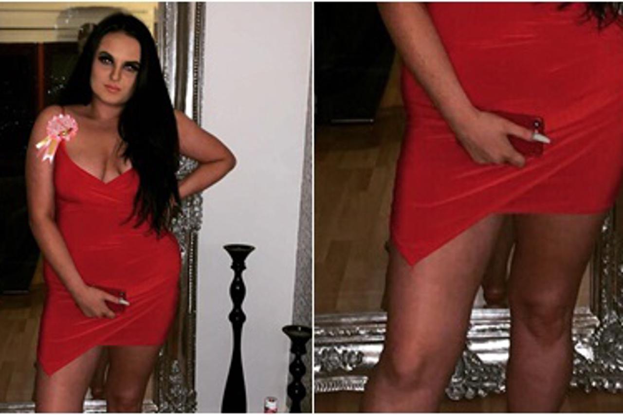 U strahu od neugodnih komentatora, djevojka je ubrzo obrisala fotografiju