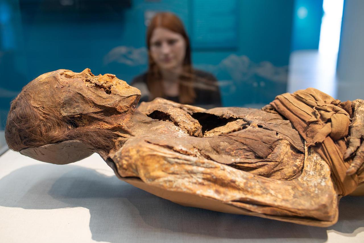 Mumija iz Egipta izložena u Muzeju Zeughaus na posebnoj izložbi Mumijske tajne života