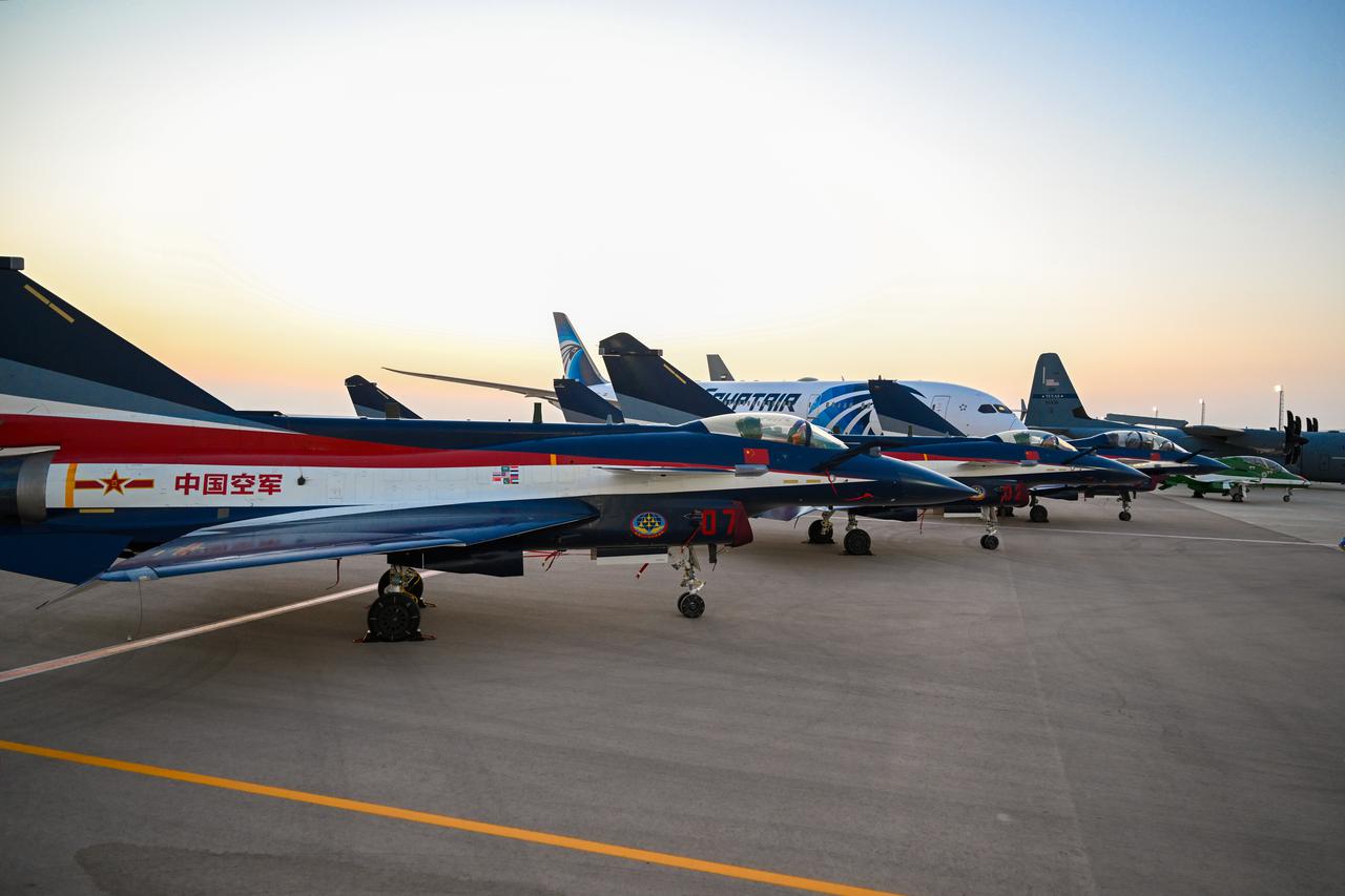 EGYPT-EL DABAA-INT'L AIRSHOW-CHINA-DISPLAY