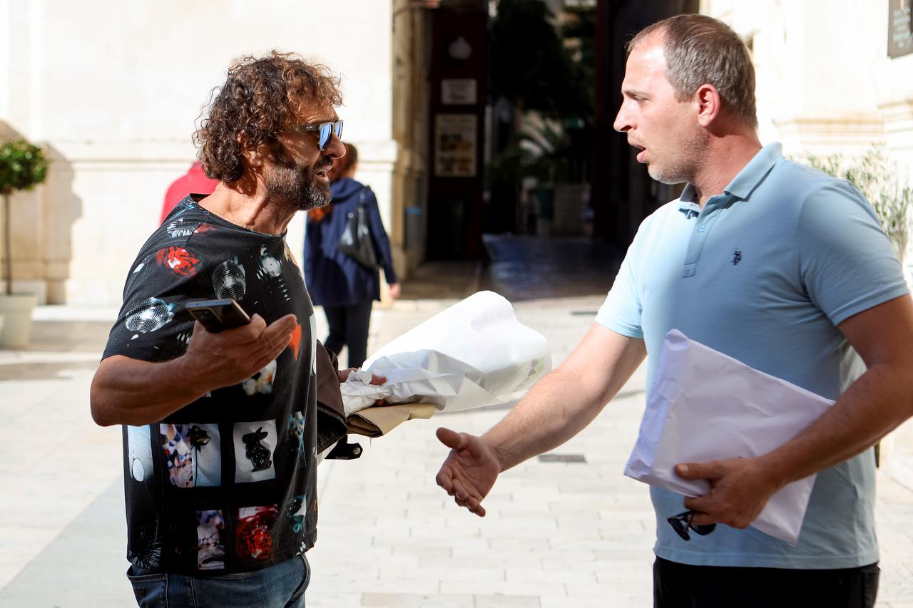 Zadar: Svađa vijećnika Ante Rubeše s Predragom Majicom, zadarskim poduzetnikom