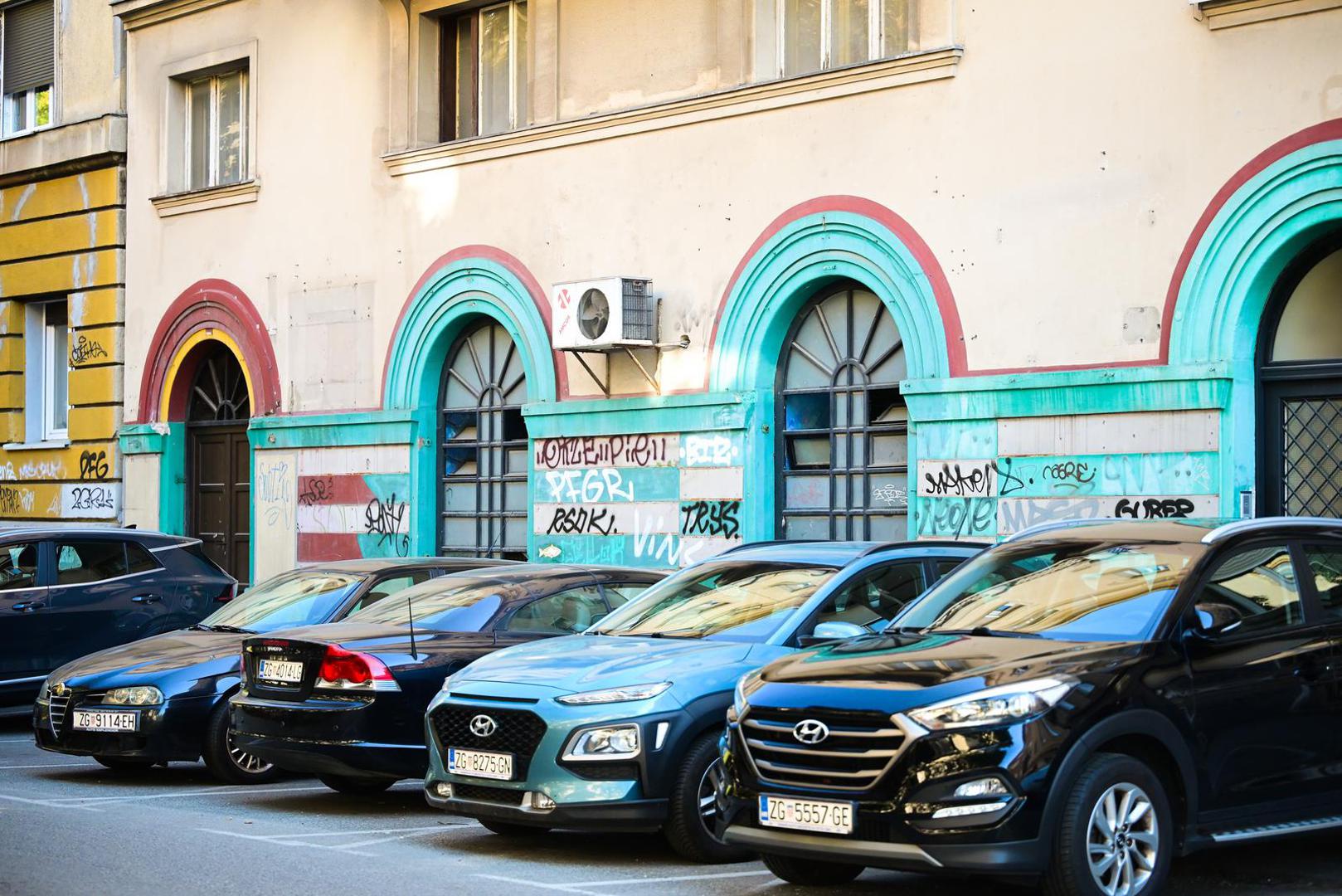Ovako izgleda nekadašnji kultni klub Kulušić u Hrvojevoj ulici.