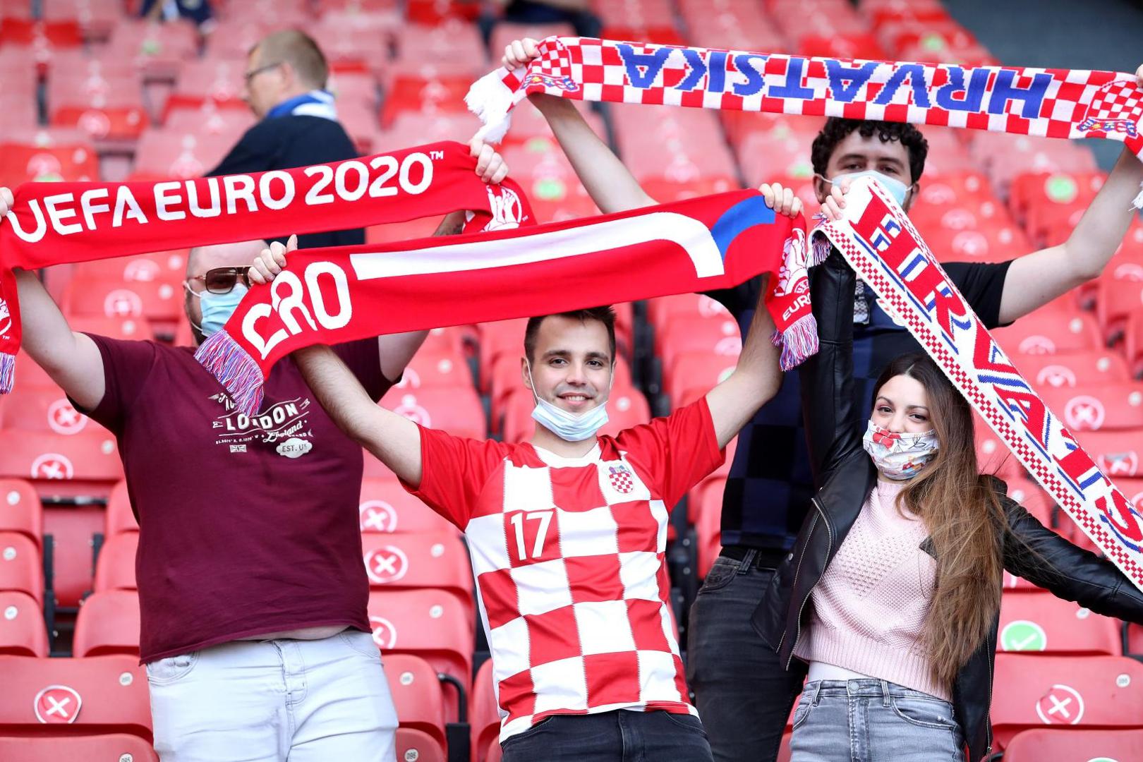 22.06.2021., Glasgow, Skotska - Hampden Park. UEFA Europsko prvenstvo 2020, skupina D, 3. kolo, Hrvatska - Skotska. Photo: Luka Stanzl/PIXSELL
