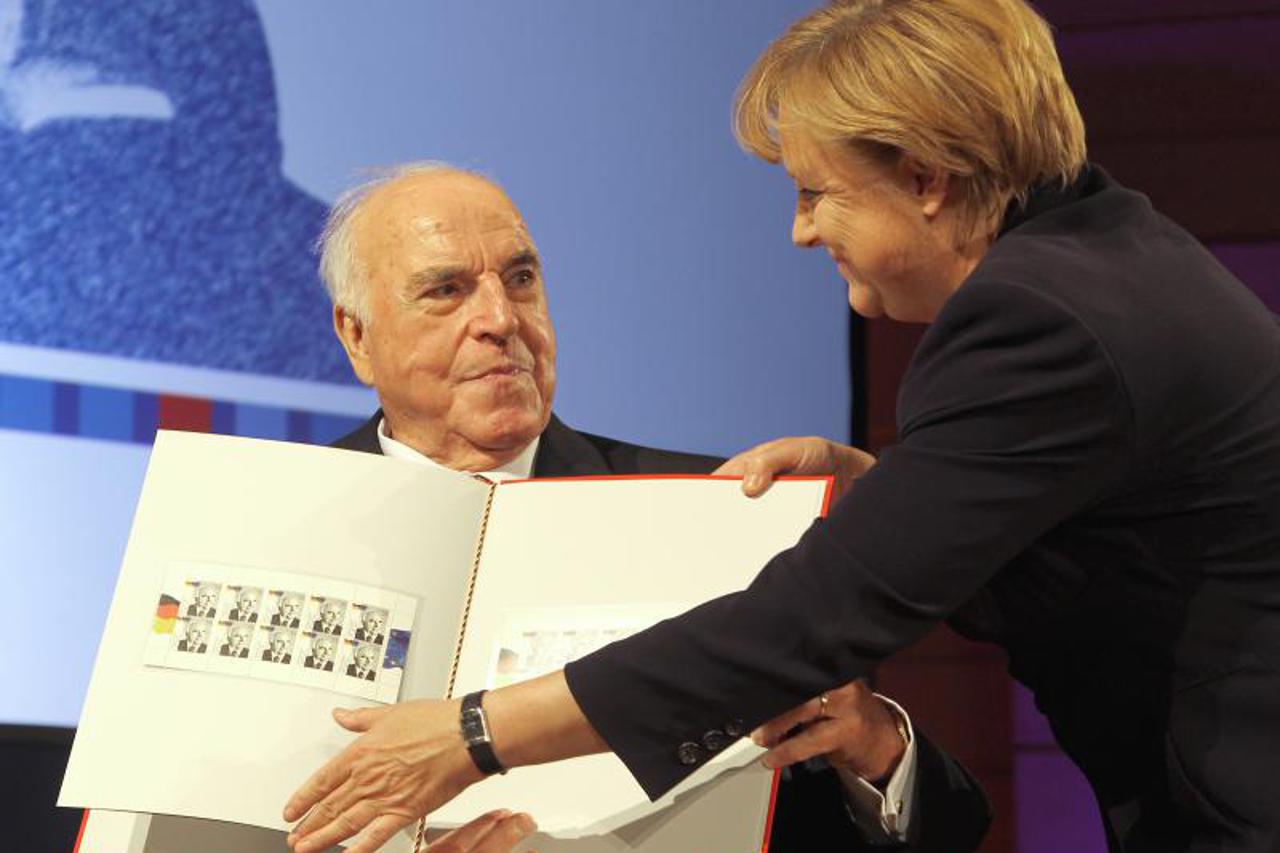 kohl,merkel