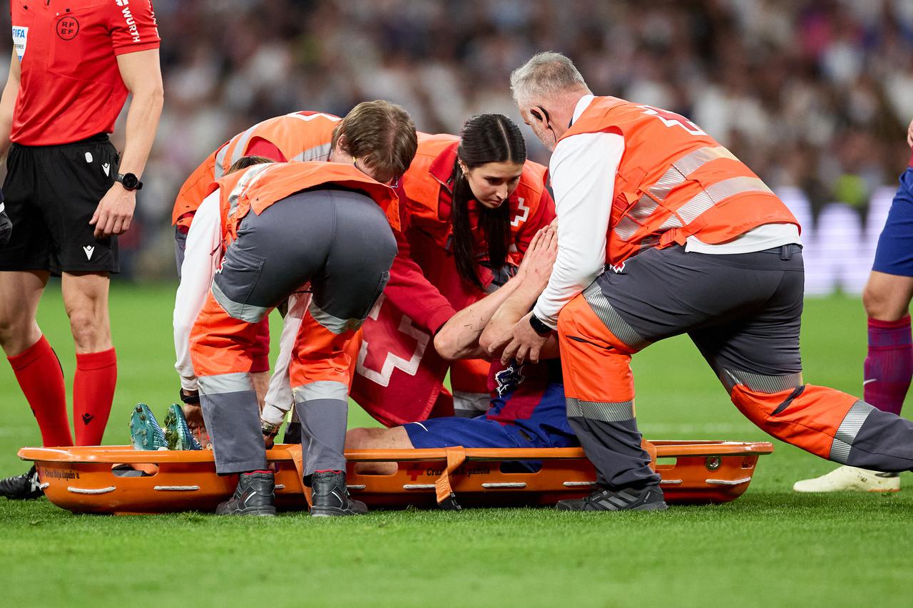 Match de Liga "Real Madrid - Barcelone (3-2)" au stade Santiago Bernabeu