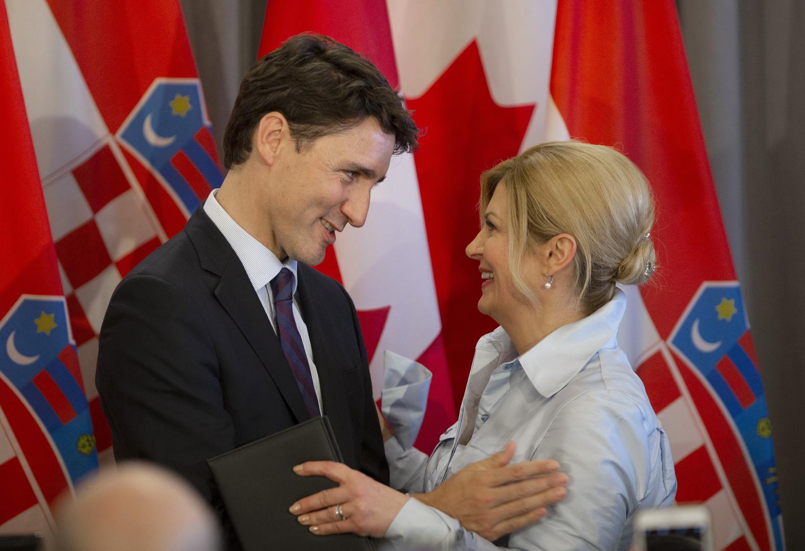 Susrela se i s kanadskim premijerom, Justinom  Trudeauom

