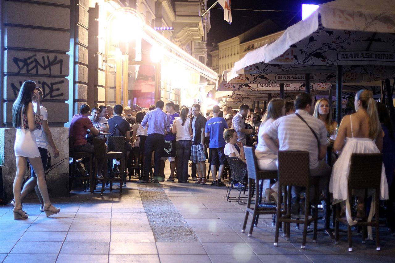 20.07.2012., Zagreb - Reportaza o nocnom zivotu u Zagrebu ljeti. Maraschino bar.  Photo: Goran Stanzl/PIXSELL