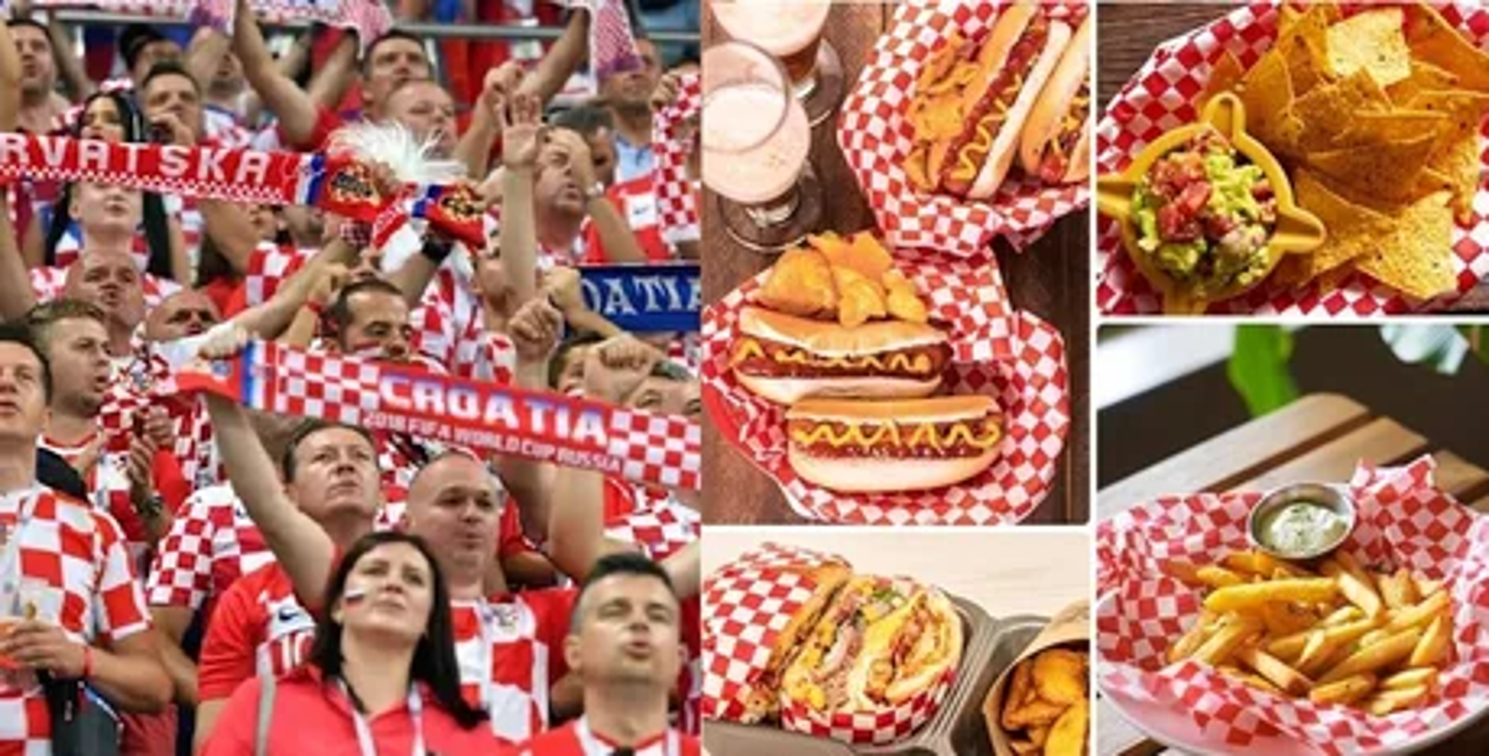 Navijači diljem svijeta već godinama zbijaju šale kako ih crveno-bijele kockice podsjećaju na tradicionalne karirane stolnjake u restoranima.