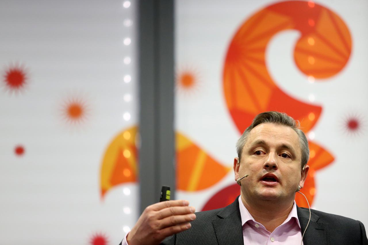 17.02.2015., Zagreb - Predsjednik uprave Vipneta Jiri Dvorjancansky na konferenciji za medije.  Photo: Slavko Midzor/PIXSELL