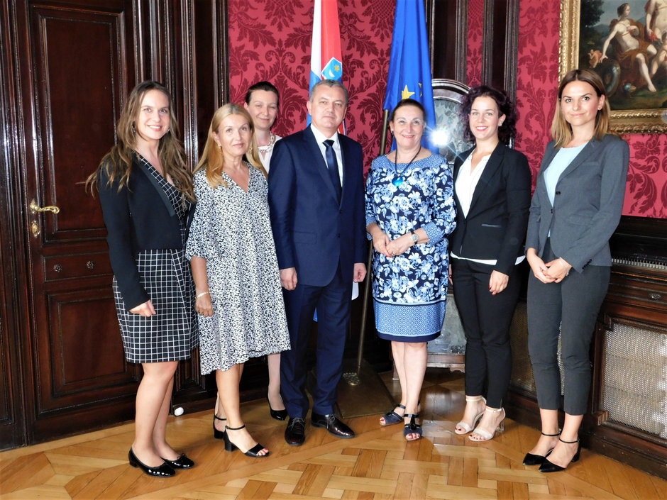 Hrvatsko izaslanstvo u Veleposlanstvu RH u Beču