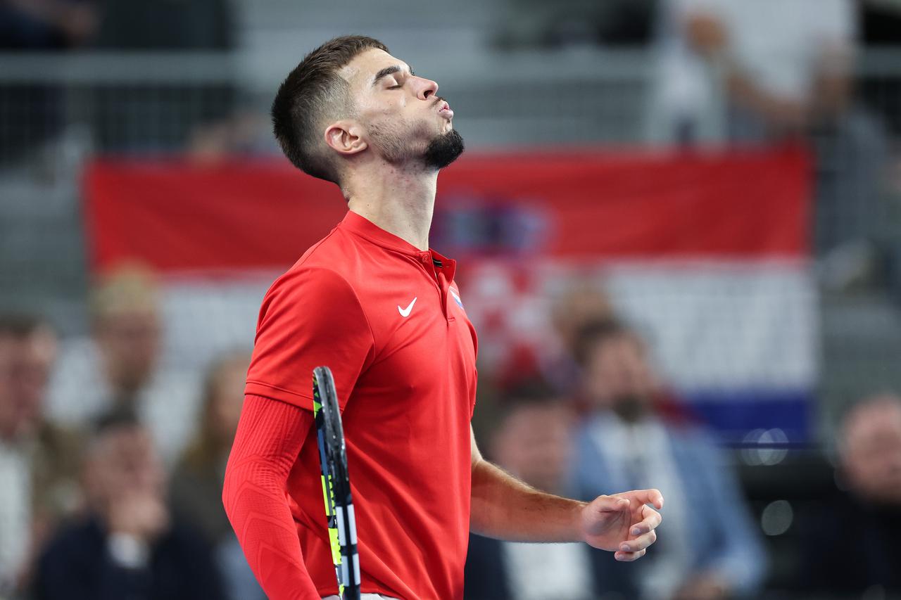 Varaždin: Davis cup, Dino Prizmi? - Elmer Moller
