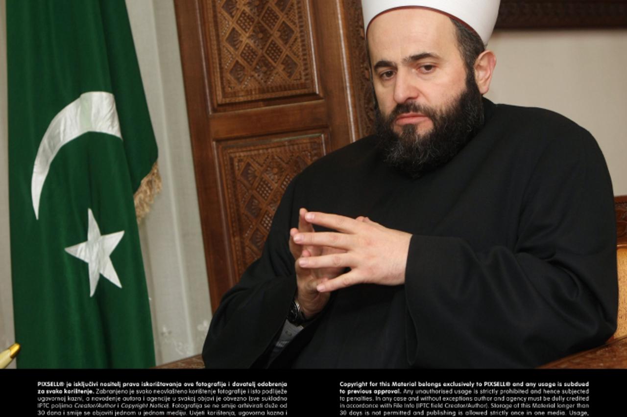 '15.02.2013., Novi Pazar, Srbija - Muamer Zukorlic, muftija Islamske zajednice u Srbiji. Photo: Dalibor Urukalovic/PIXSELL'