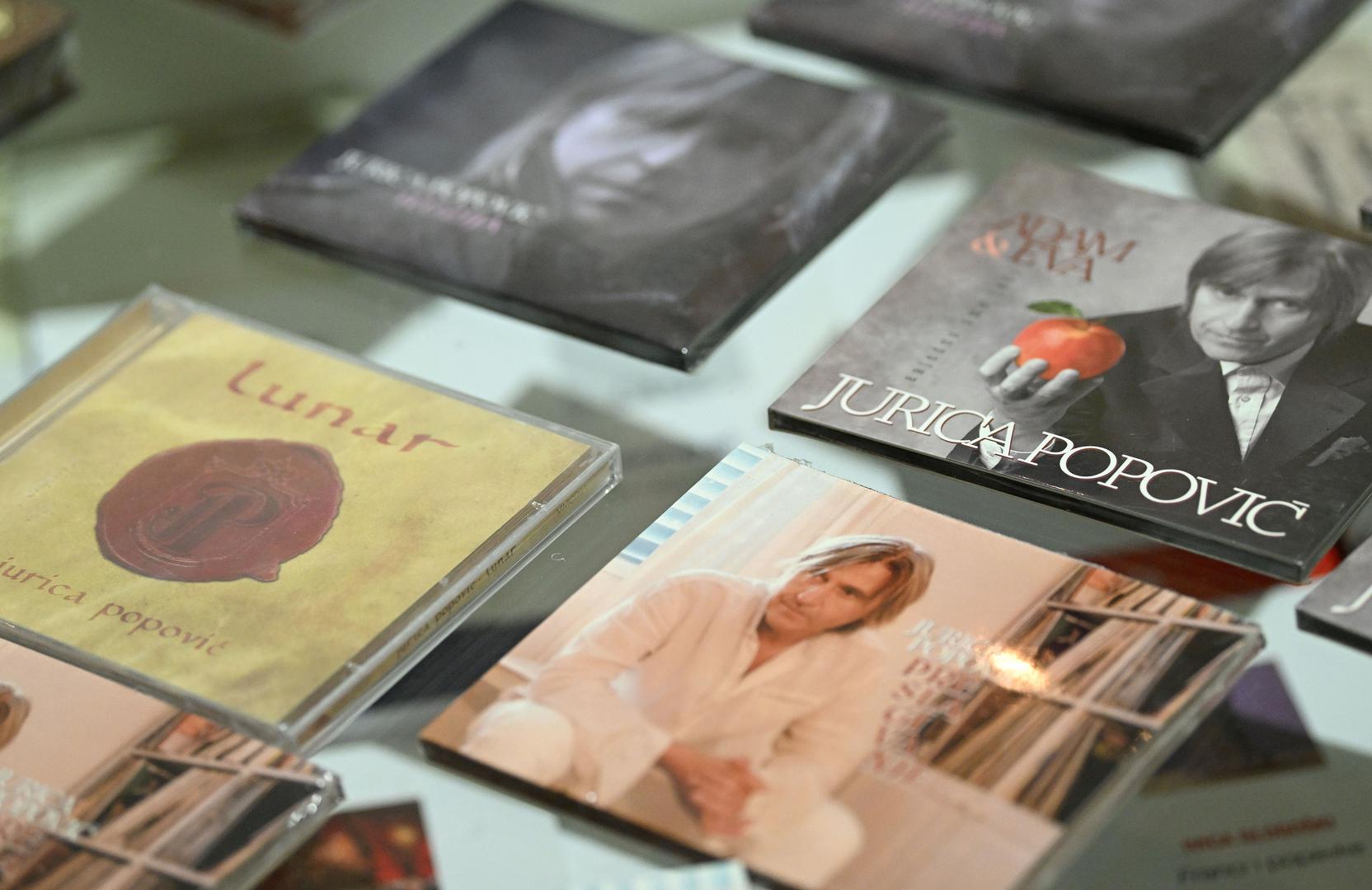 05.01.2024., Zagreb - Komemoracija za pokojnog Juricu Popovica odrzala se u Klubu knjizevnika.  Photo: Marko Lukunic/PIXSELL