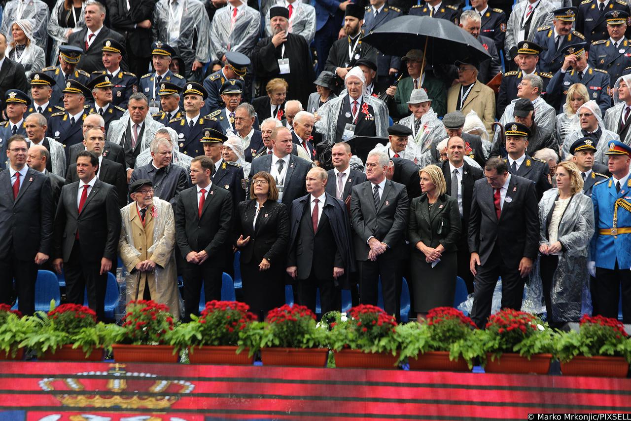 Beograd: Putin po?asni gost na vojnoj paradi povodom 70. obljetnice oslobo?enja Beograda 