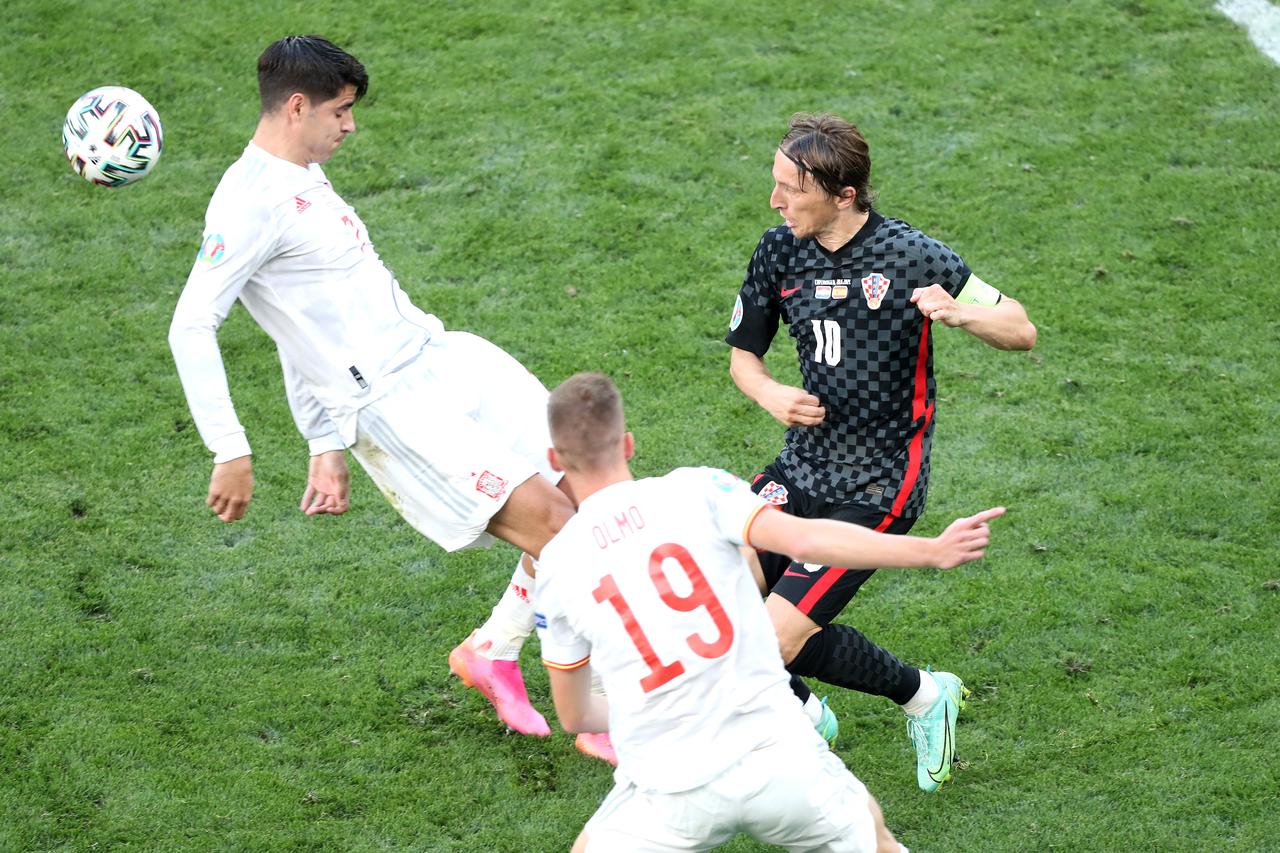 Kopenhagen:  UEFA Europsko prvenstvo 2020, Hrvatska - Španjolska