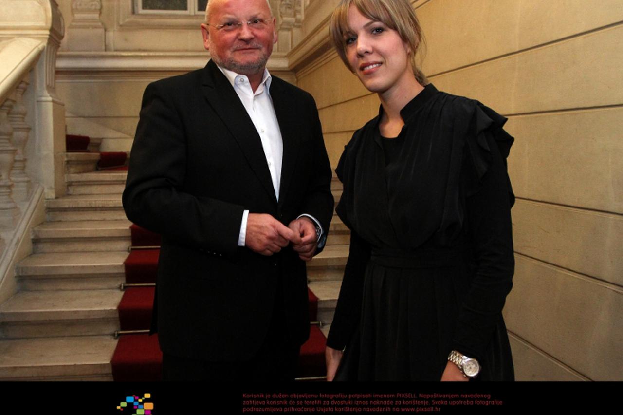 '20.02.2012., Zagreb - Svecani koncert Big Banda HGZ - a uz 55. godisnjicu karijeru Mire Ungara. Photo: Anto Magzan/PIXSELL'