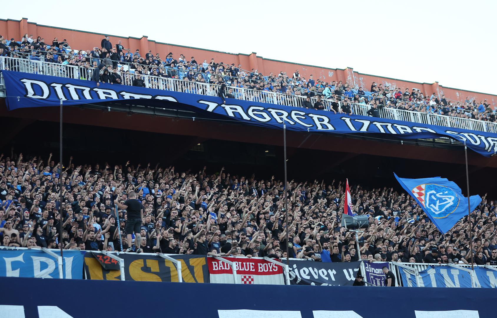 Plavi su uoči ove utakmice osigurali naslov prvaka Hrvatske jer su Rijeka i Hajduk odigrali 0:0