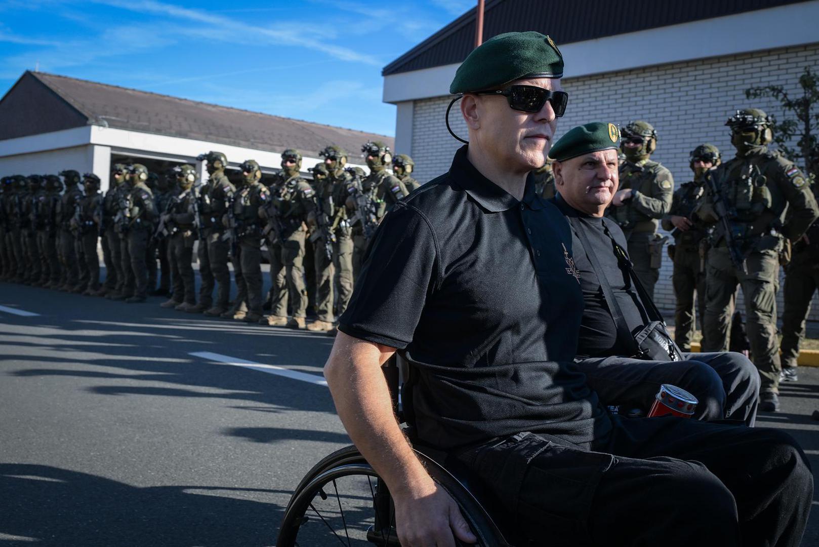 Na svečanosti je odana počast poginulim pripadnicima ATJ Lučko, uz nazočnost visokih policijskih dužnosnika, obitelji poginulih i predstavnike udruga iz Domovinskog rata.
