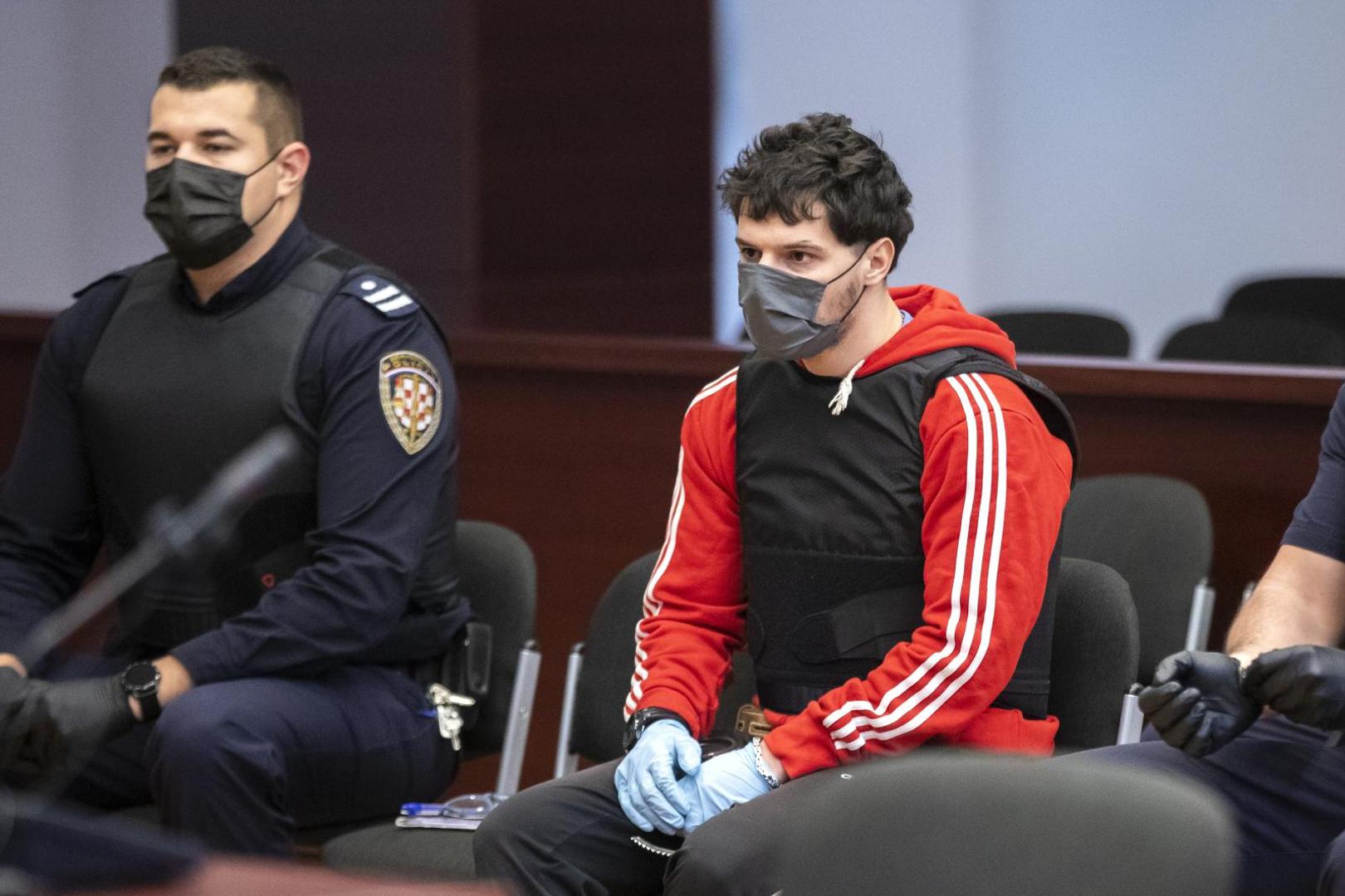 18.12.2020., Split - Nastavak sudjenja Filipu Zavadlavu optuzenom za trostruko ubojstvo.
Photo: Miroslav Lelas/PIXSELL