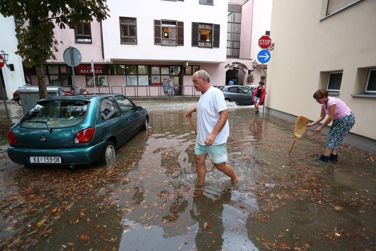 Kiša potopila Karlovac