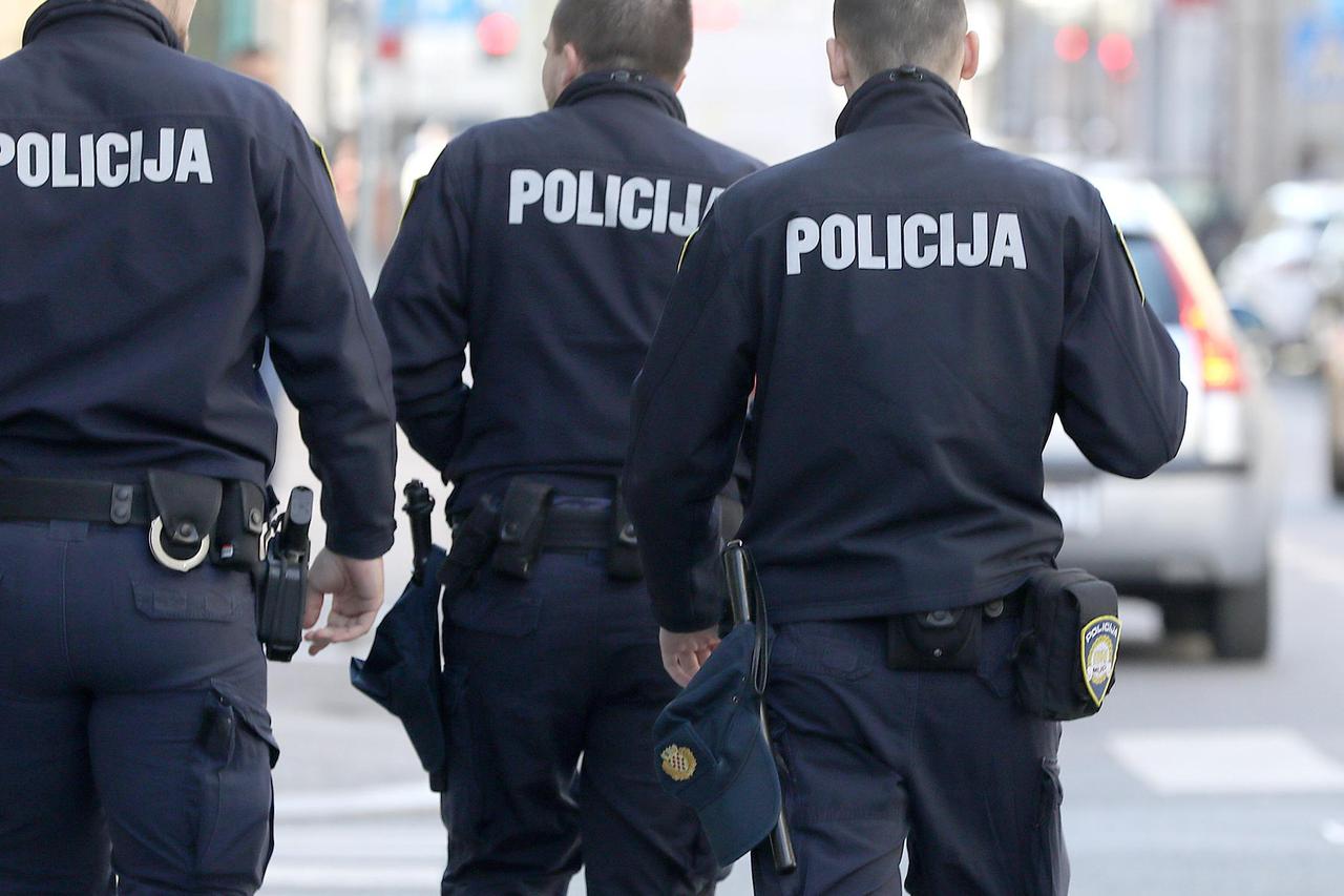 Zagreb: Policajci u ophodnji