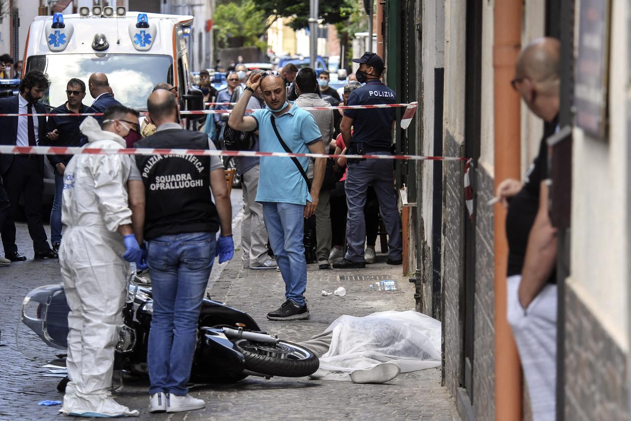 Camorra murder in the Neapolitan area