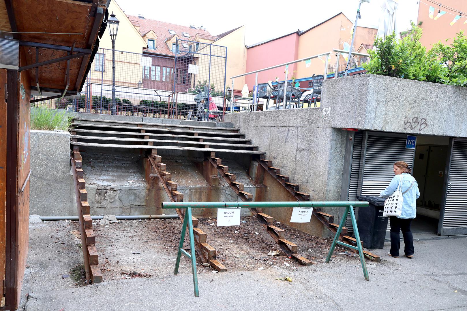 Na zagrebačkom Dolcu u tijeku je sanacija dotrajalih stuba koje povezuju plato tržnice i Opatovinu, a radovi bi trebali poboljšati sigurnost i svakodnevno kretanje brojnih građana i turista. 