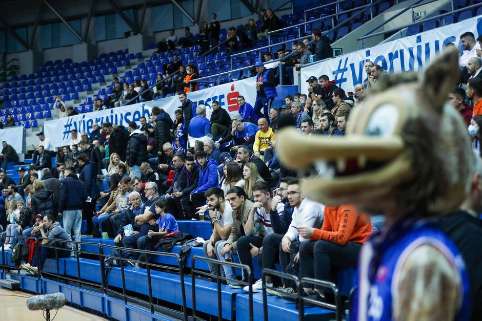 Zagreb: U KC Dražen Petrović odigrana utakmica ABA lige između Cibone i Partizana