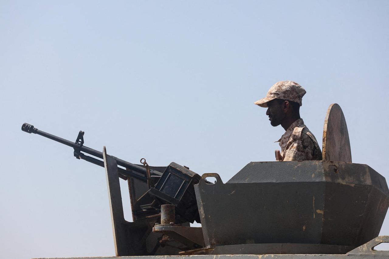 FILE PHOTO: Views of Bab el-Mandeb strait as Yemen's Iran-aligned Houthis join Iran conflict