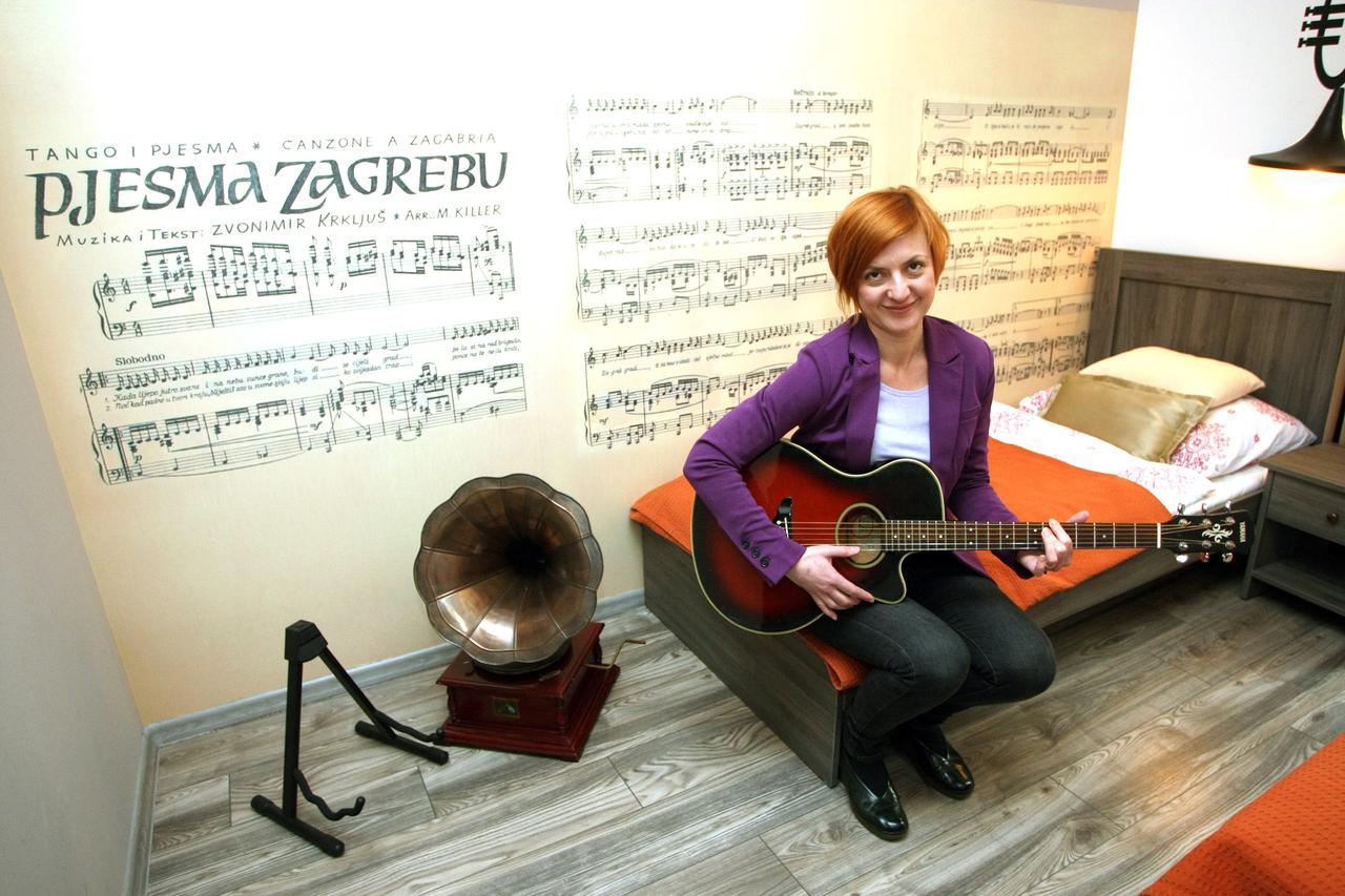 26.03.2013., Zagreb - Hostel Studio Kairos vlasnice Danijele Cavlovic nalazi se u centru grada. Photo: Goran Jakus/PIXSELL