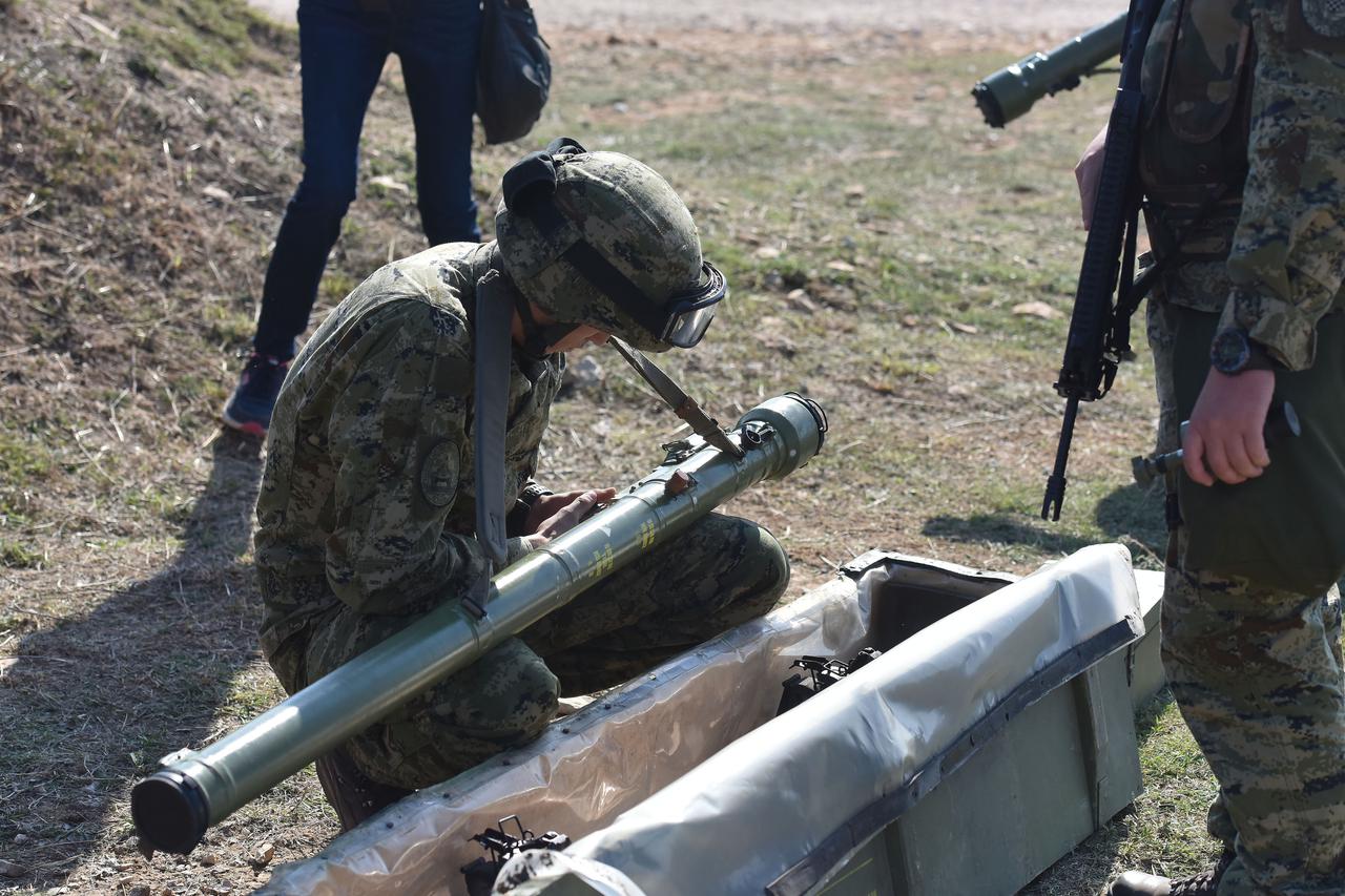 Vježba protuzračne obrane u sklopu združene vježbe Velebit 18