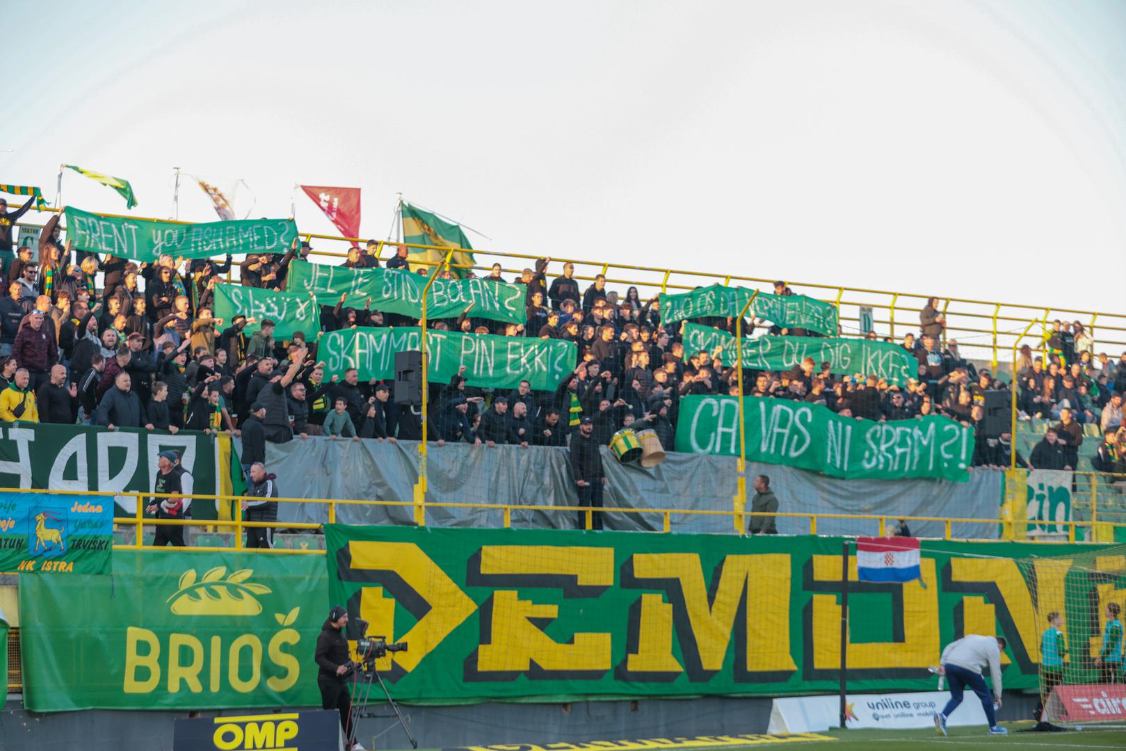 Istra i Dinamo sastaju se na Aldo Drosini u 13. kolu HNL-a.