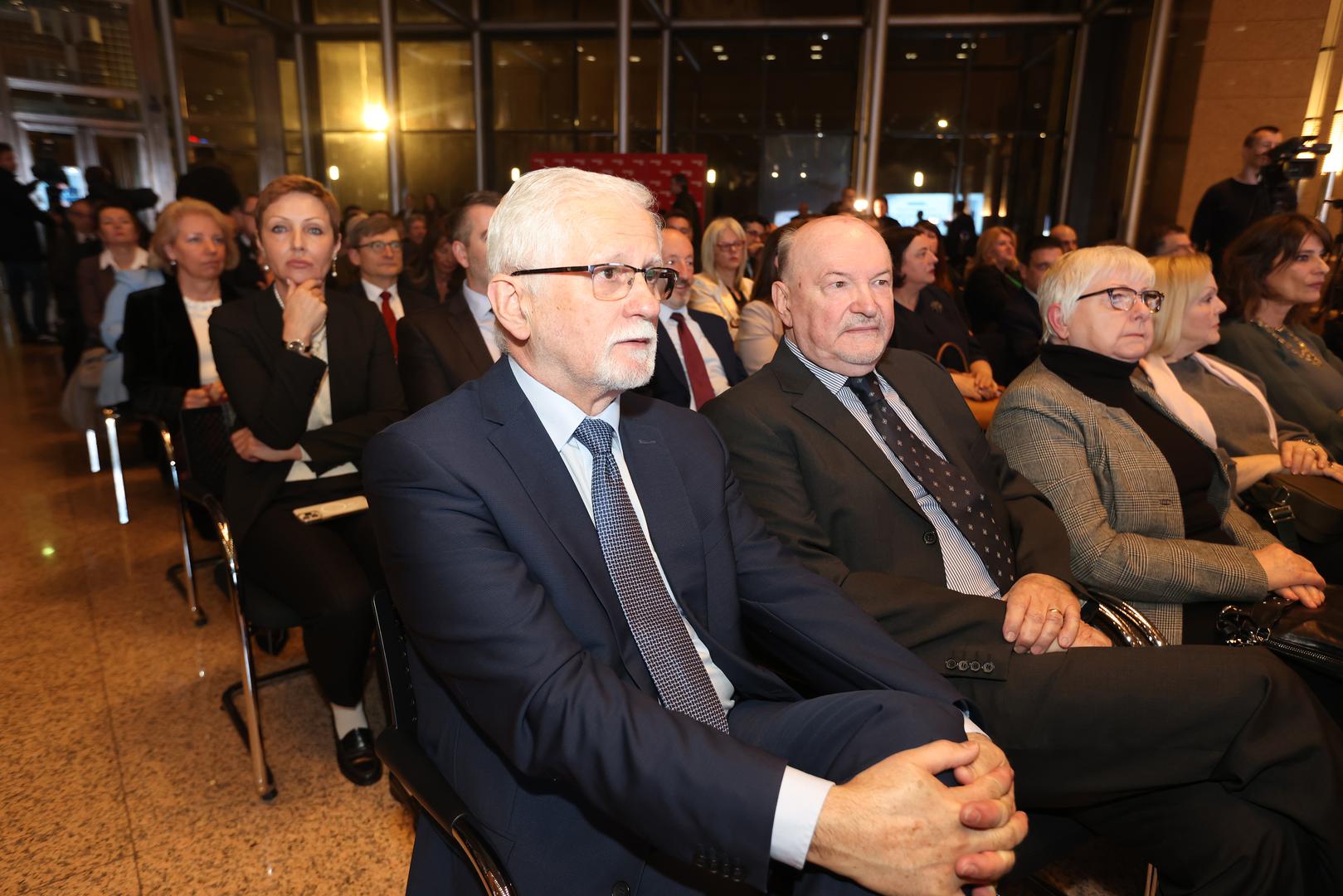 16.01.2023., Zagreb - U Nacionalnoj i sveucilisnoj knjiznici odrzana je promocija 2. dopunjenog izdanja knjige "Diplomatska oluja" Mate Granica. Photo: Boris Scitar/Vecernji list/PIXSELL