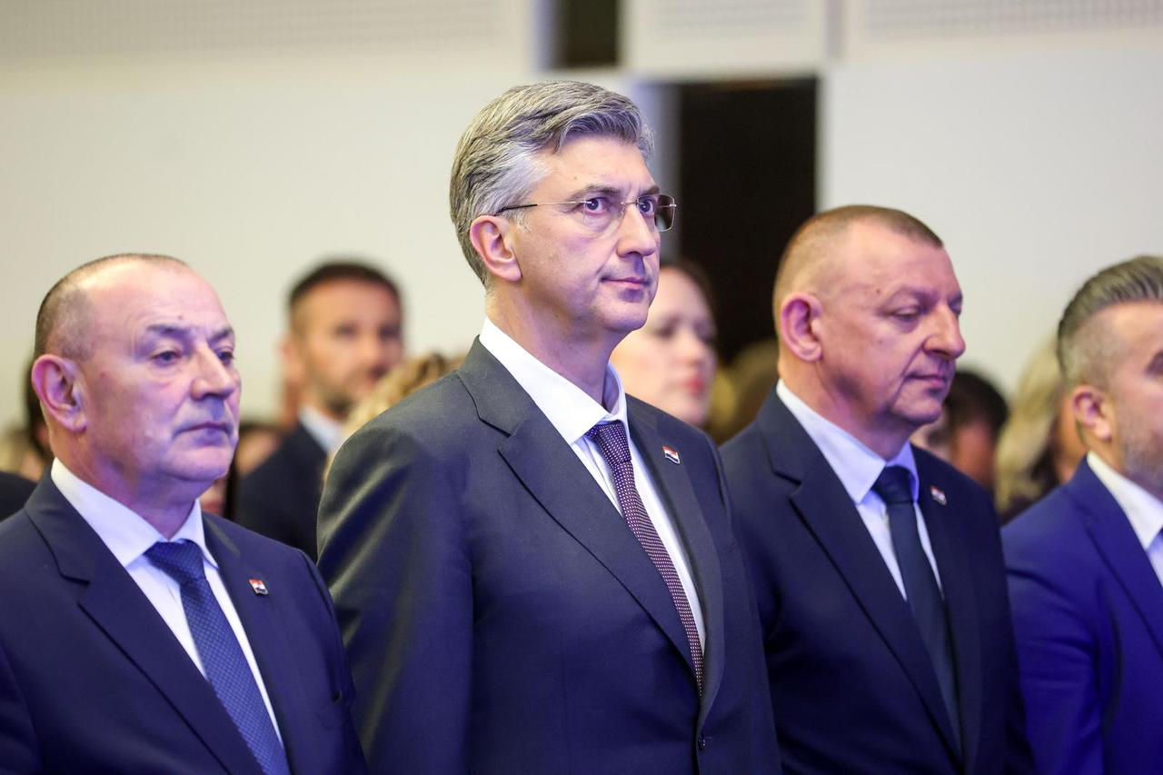 Zagreb: Obilježavanje 36. obljetnice osnivanja organizacija gradskih četvrti HDZ-a Novi Zagreb istok, Novi Zagreb zapad, Brezovica i Trnje