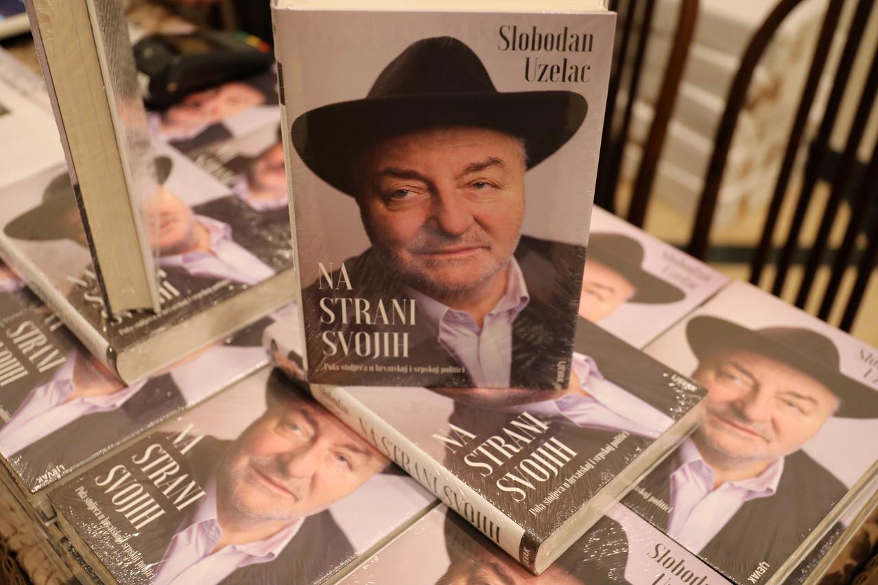 Zagreb: Predstavljanje knjige "Na strani svojih - pedeset godina u hrvatskoj i srpskoj politici" Slobodana Uzelca