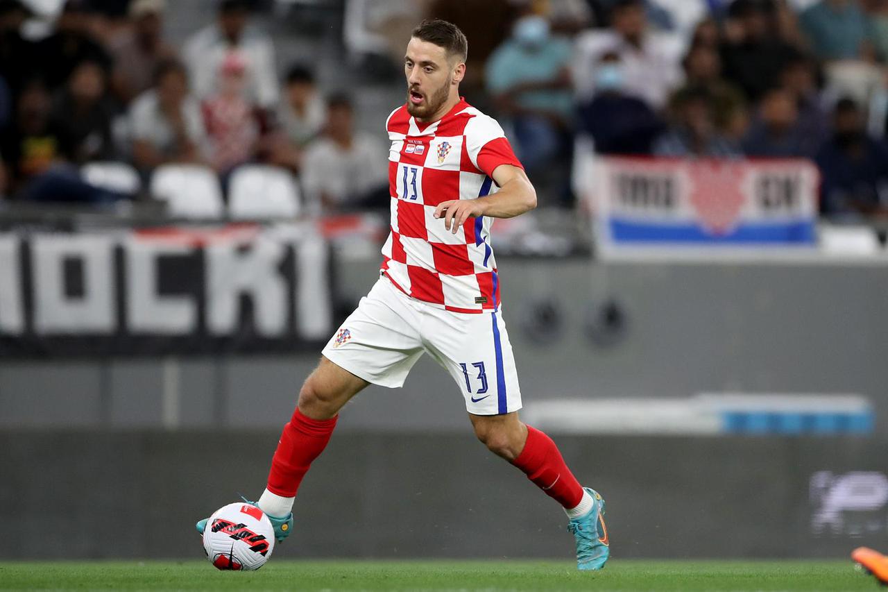 Doha: Prijateljska nogometna utakmica Hrvatska - Slovenija