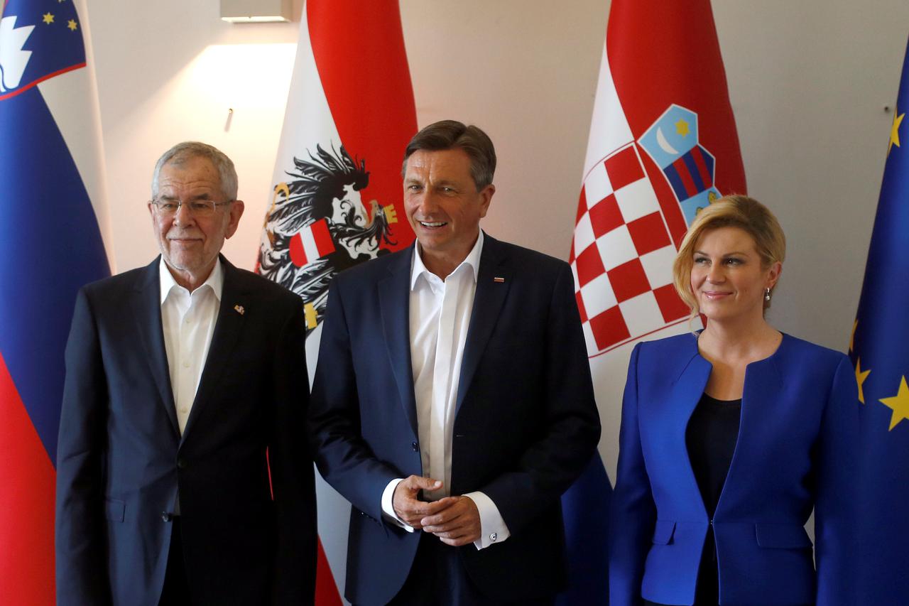 Kolinda Grabar-Kitarović, Alexander van der Bellen i Borut Pahor