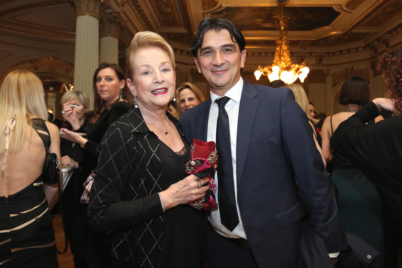 Ksenija Urličić i Zlatko Dalić
