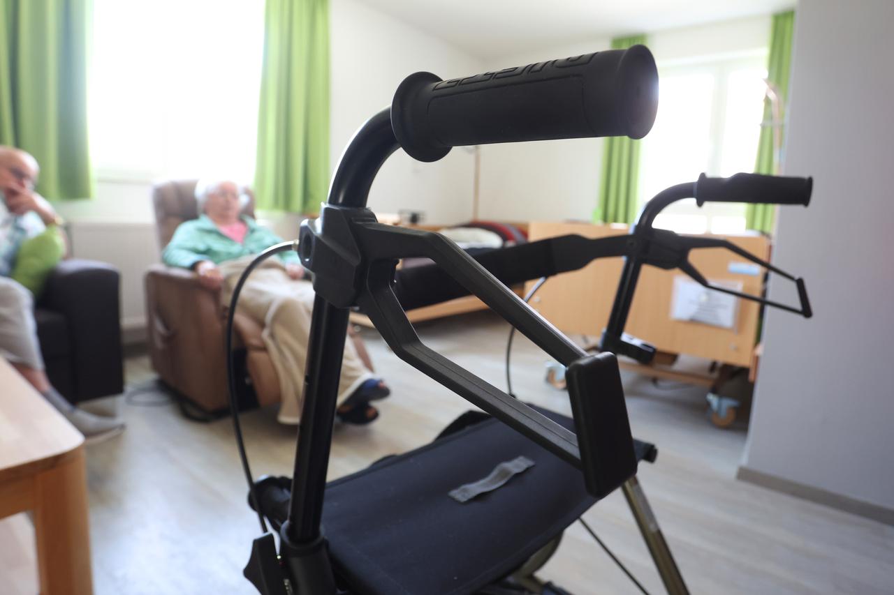 Care training center for people in need of care