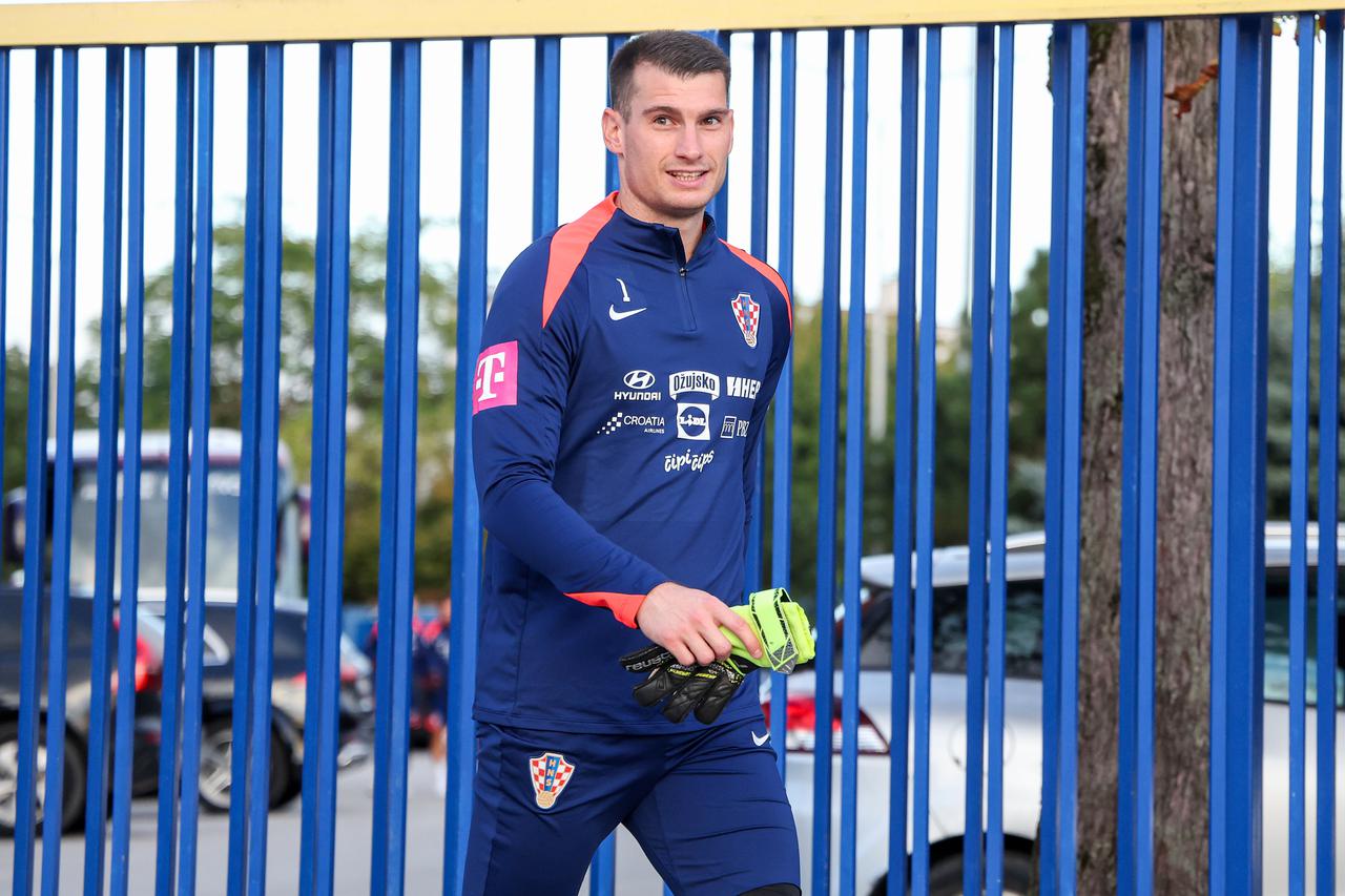 Zagreb: Trening hrvatske nogometne repreznetacije