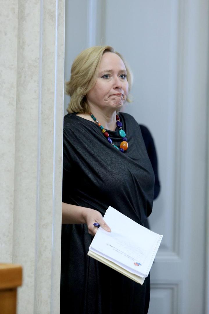 08.05.2020., Zagreb - Sabor je 16. sjednicu nastavio raspravom o izvjescu o radu pucke pravobraniteljice. Lora VidovicPhoto: Patrik Macek/PIXSELL