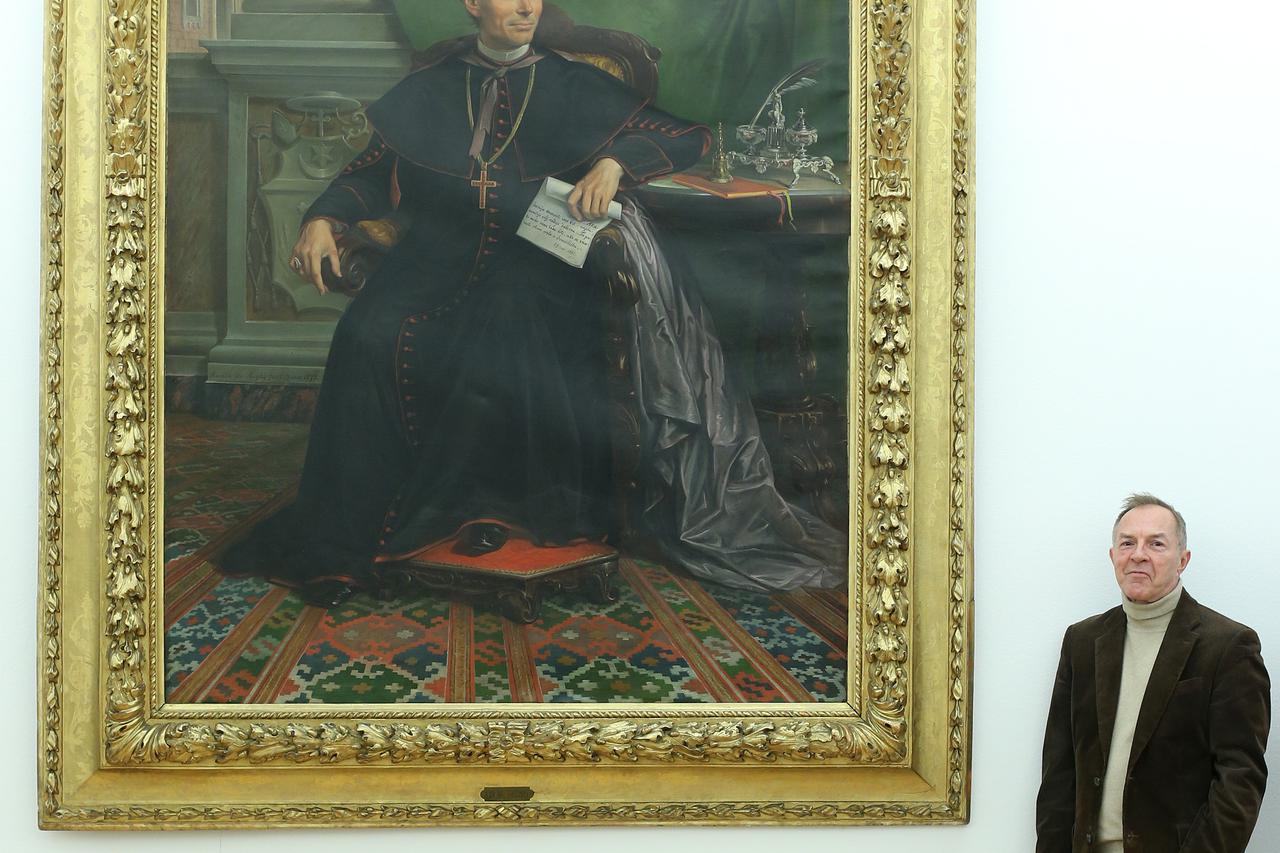 18.11.2014., Zagreb - Borivoj Popovcak, ravnatelj Strossmayerove galerije starih majstora. Photo: Sanjin Strukic/PIXSELL