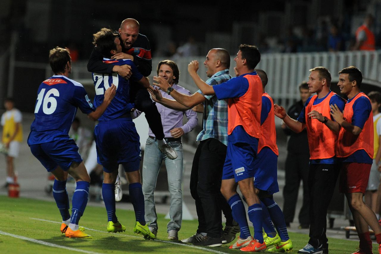 17.08.2014., stadion u Kranjcevicevoj, Zagreb - MAXtv 1. HNL, 05. kolo, NK Zagreb - NK Osijek. Photo: Daniel Kasap/PIXSELL