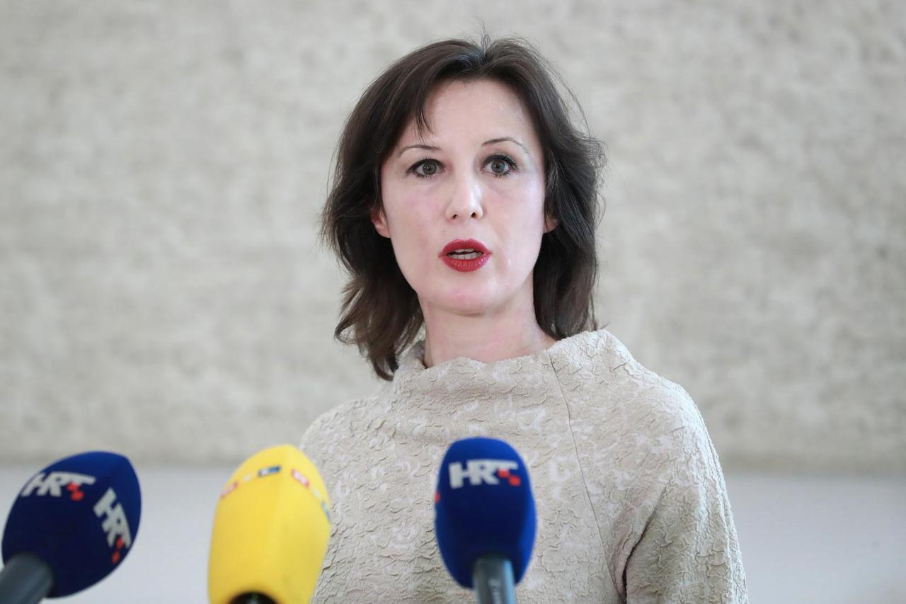 Zagreb: Dalija Orešković obratila se medijima o aktualnim temama