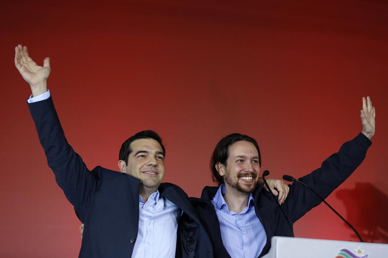 Alexis Tsipras i Pablo Iglesias