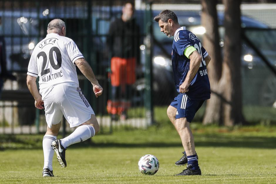 Petrinja: Utakmica legendi Hrvatske i Slovenije