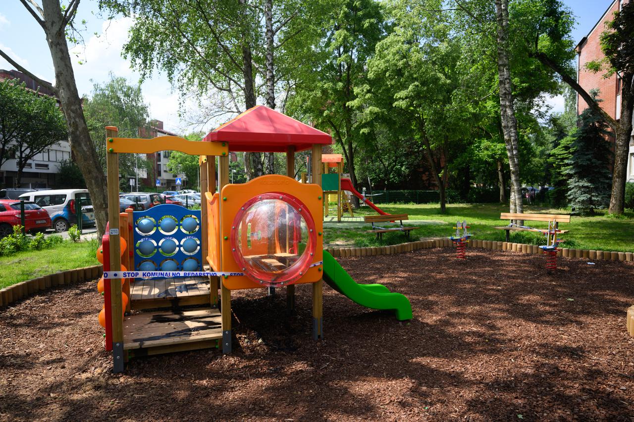 Zagreb: Devastiran dječji park u Španskom
