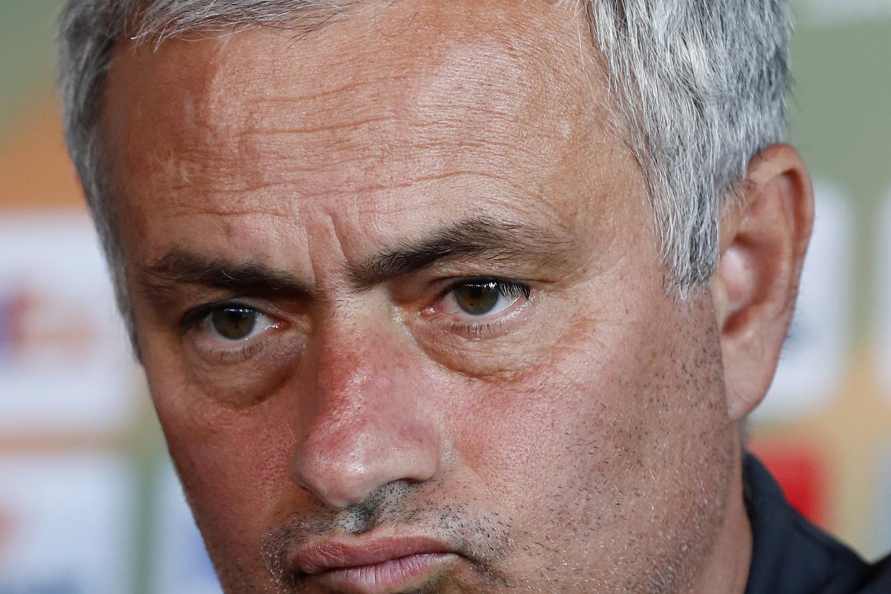 Britain Football Soccer - Manchester United Press Conference - Old Trafford, Manchester, England - 19/10/16 Manchester United manager Jose Mourinho during the press conference Action Images via Reuters / Jason Cairnduff Livepic EDITORIAL USE ONLY.