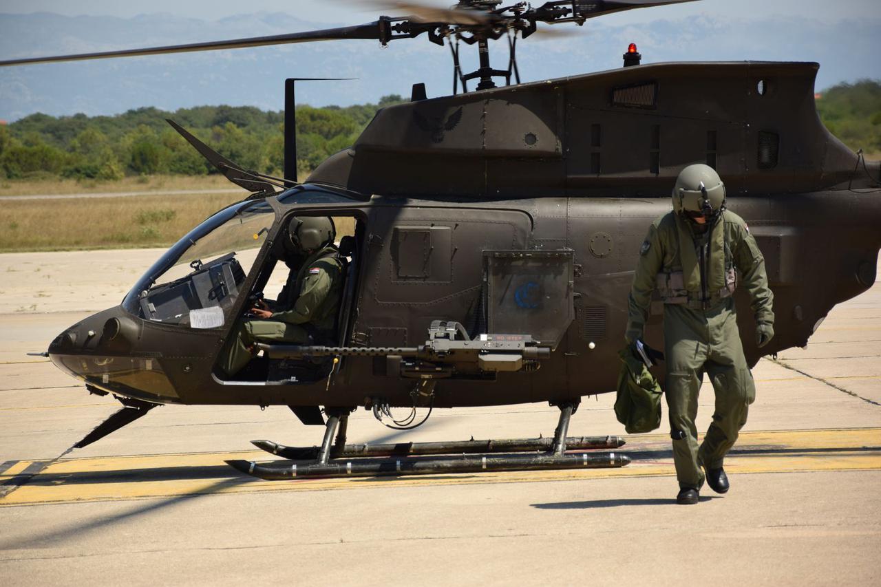 ZAVRŠNE PRIPREME ZRAČNIH SNAGA ZA NASTUP U KNINU