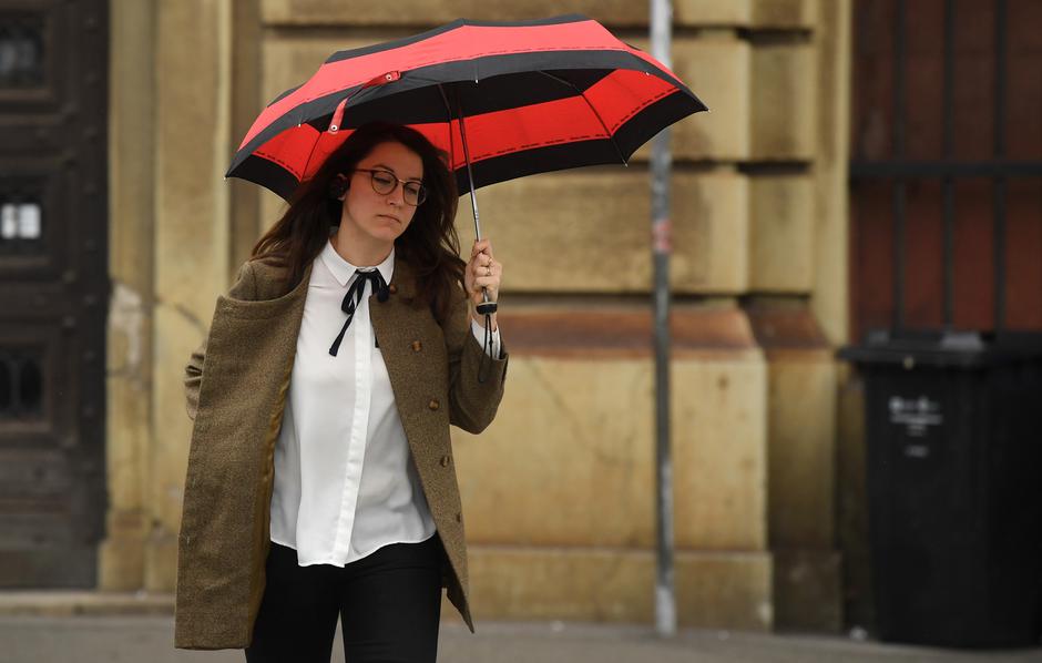 Zagreb: Kišom prekinut niz natprosječno toplih dana