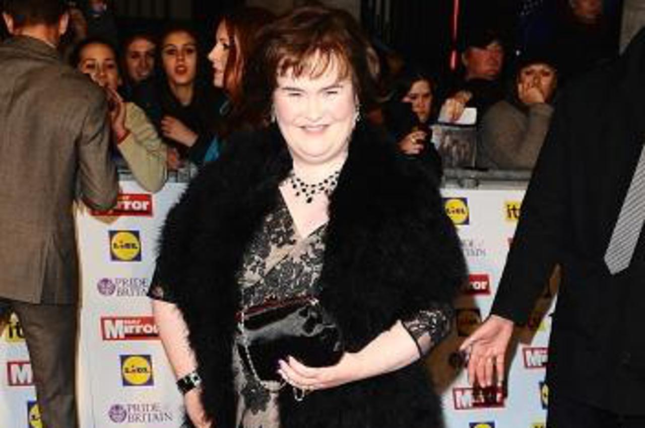 'Susan Boyle at the 2012 Pride of Britain awards at Grosvenor House, London.Photo: Press Association/PIXSELL'